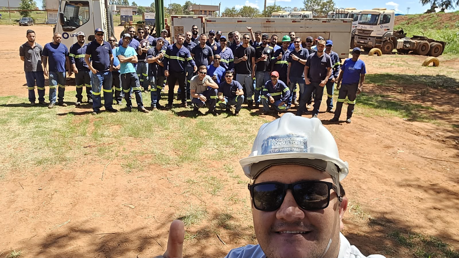 Treinamento de colaboradores conduzido pela AT Assessoria e Consultoria